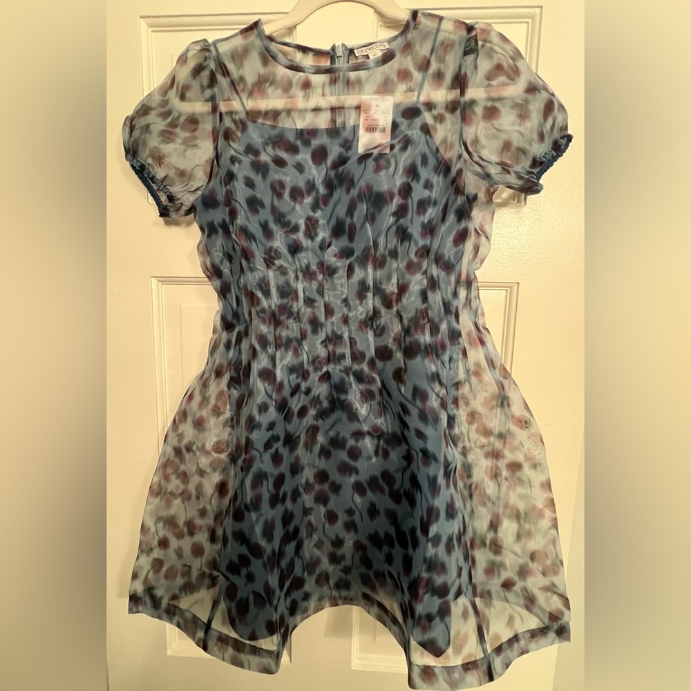 Crewcuts Stylish Blue and Black Kids Dress